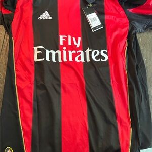 AC Milan Vintage Jersey Ronaldinho, Size L (ALL SIZES AVAILABLE)